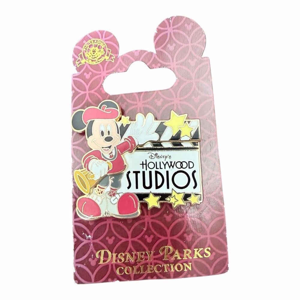 Disney Parks Mickey Mouse Director Pin‎ – Hollywood Studios Movable Clapboard